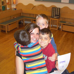 Kindergarten im Mai