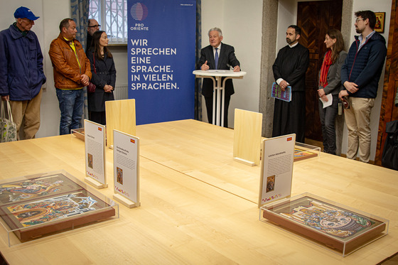 Eröffnung der Ikonenausstellung im Bischofshof