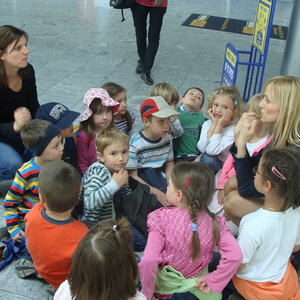 Kindergarten im Mai