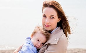 Mutter und Sohn