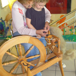 Kindergarten im Mai