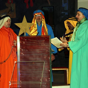 Sternsinger bei den Gottesdiensten