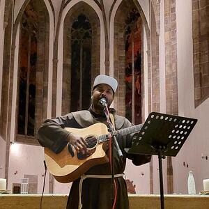 Konzert P. Sandesh Manuel mit Band