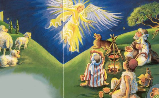 Ein Engel begleitet uns durch den Advent!