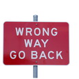 Verkehrszeichen englisch umkehren / © wallyir / morguefile.com Umkehren ist angesagt