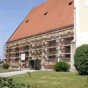 Baustelle Kirche