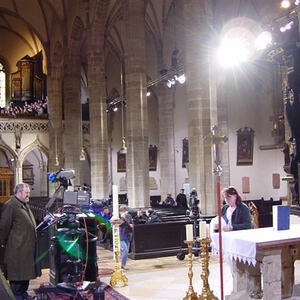 Fernsehgottesdienst Vorbereitungen