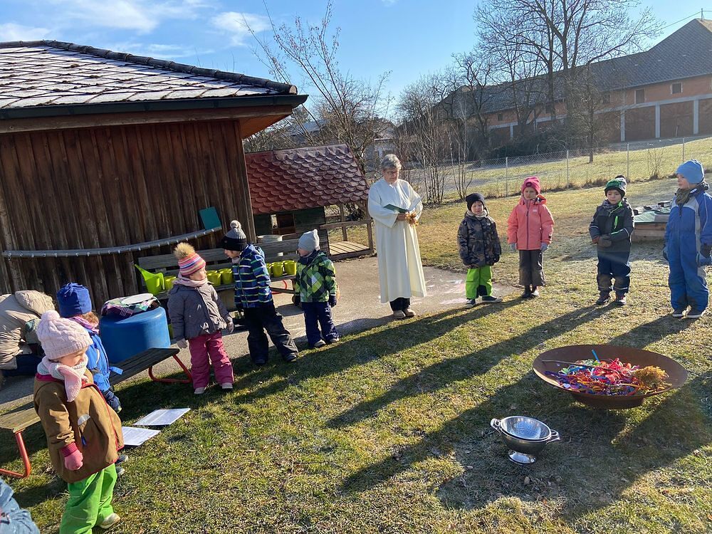 Aschermittwoch im Pfarrcaritas Kindergarten Gunskirchen