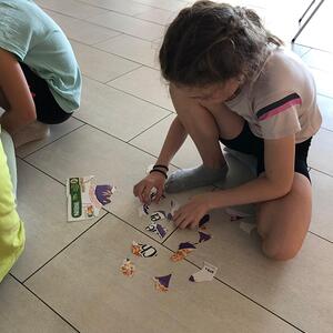 Wir halfen Arielle u. Fabius, das Meer vom Müll zu befreien und die Meeresbewohner zu retten vor dem bösen Plan von Ursula, das Meer für sich allein zu besitzen.