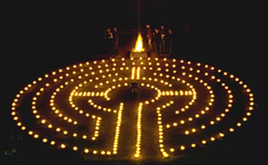 Labyrinth am Domplatz - Fastenaktion der Katholischen Jugend