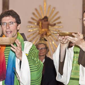 Abschieds-Gottesdienst und -feier mit P. Martin